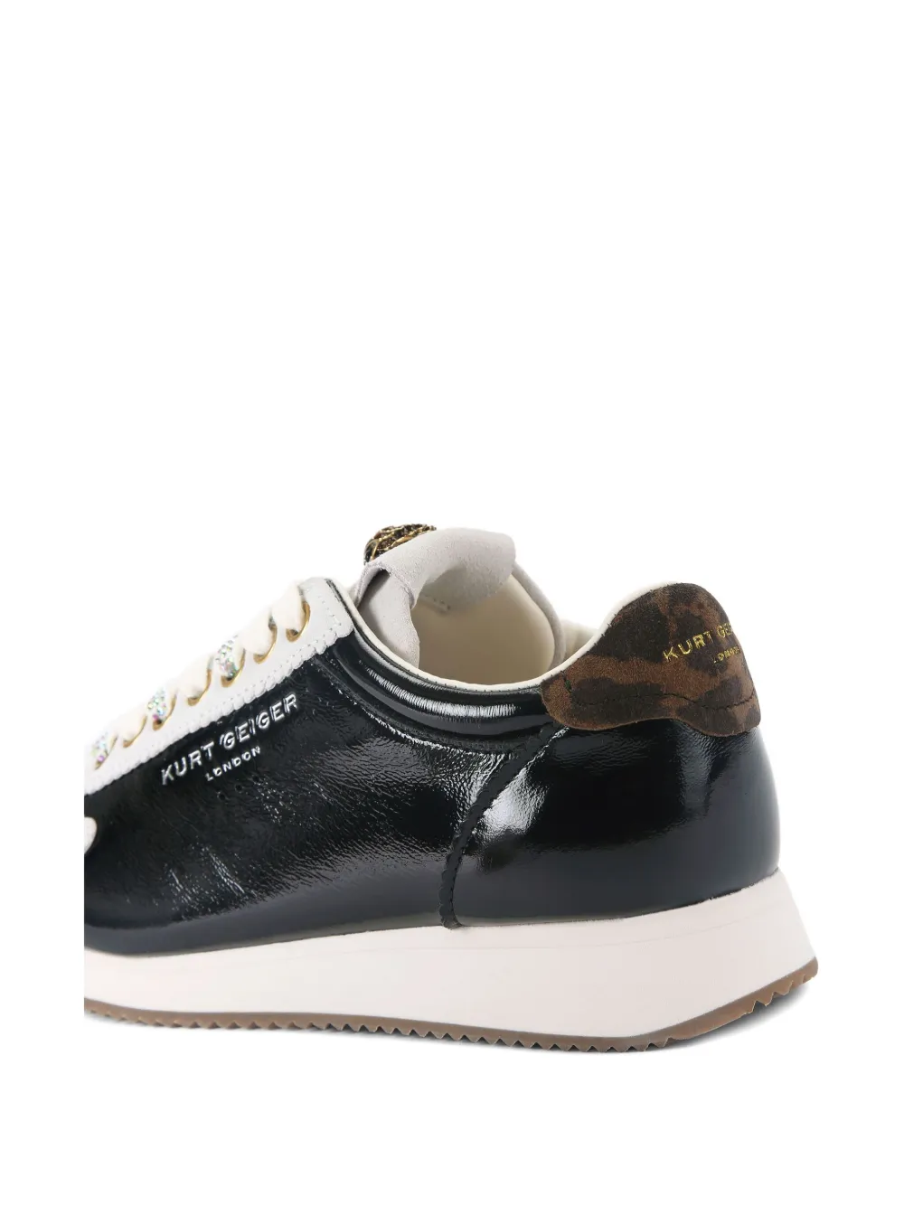 Kurt Geiger London Islington Pump sneakers verfraaid met kristallen Zwart