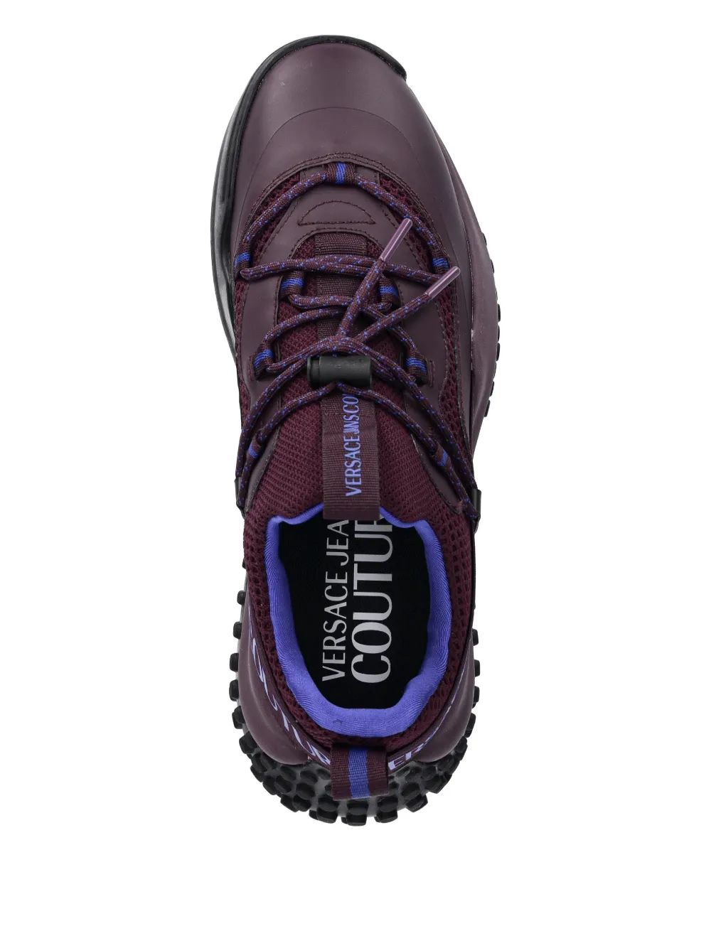 Versace Jeans Couture Sneakers met logodetail Rood