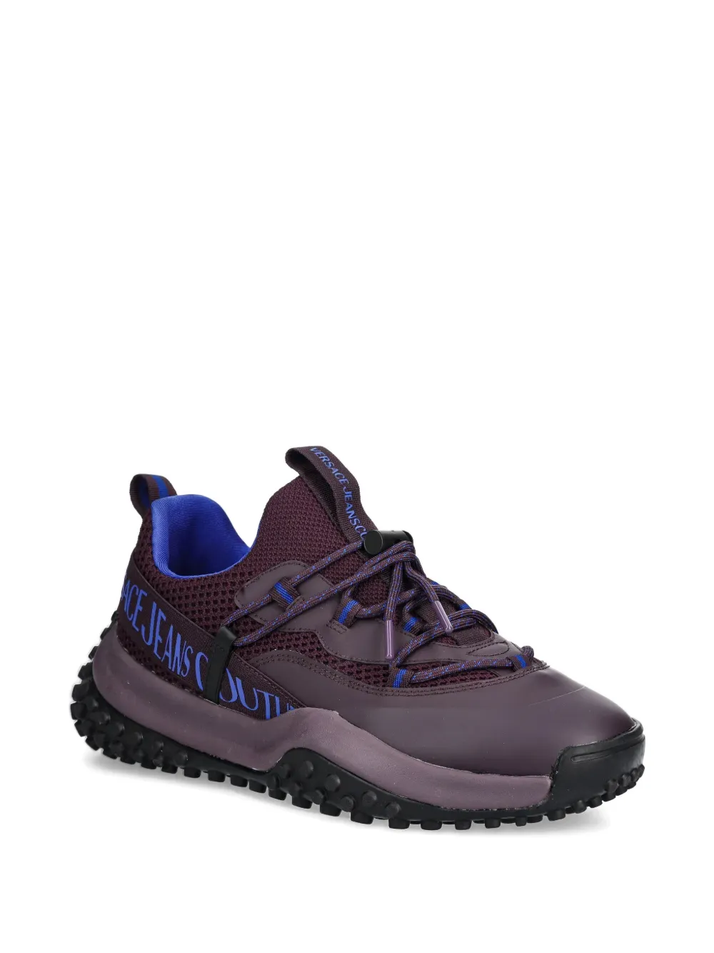 Versace Jeans Couture Sneakers met logodetail Rood