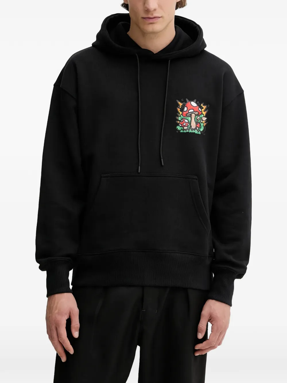 MSGM mushroom-patch hoodie