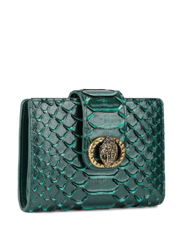 Kurt Geiger London Chelsea eagle-embellishment Wallet Green
