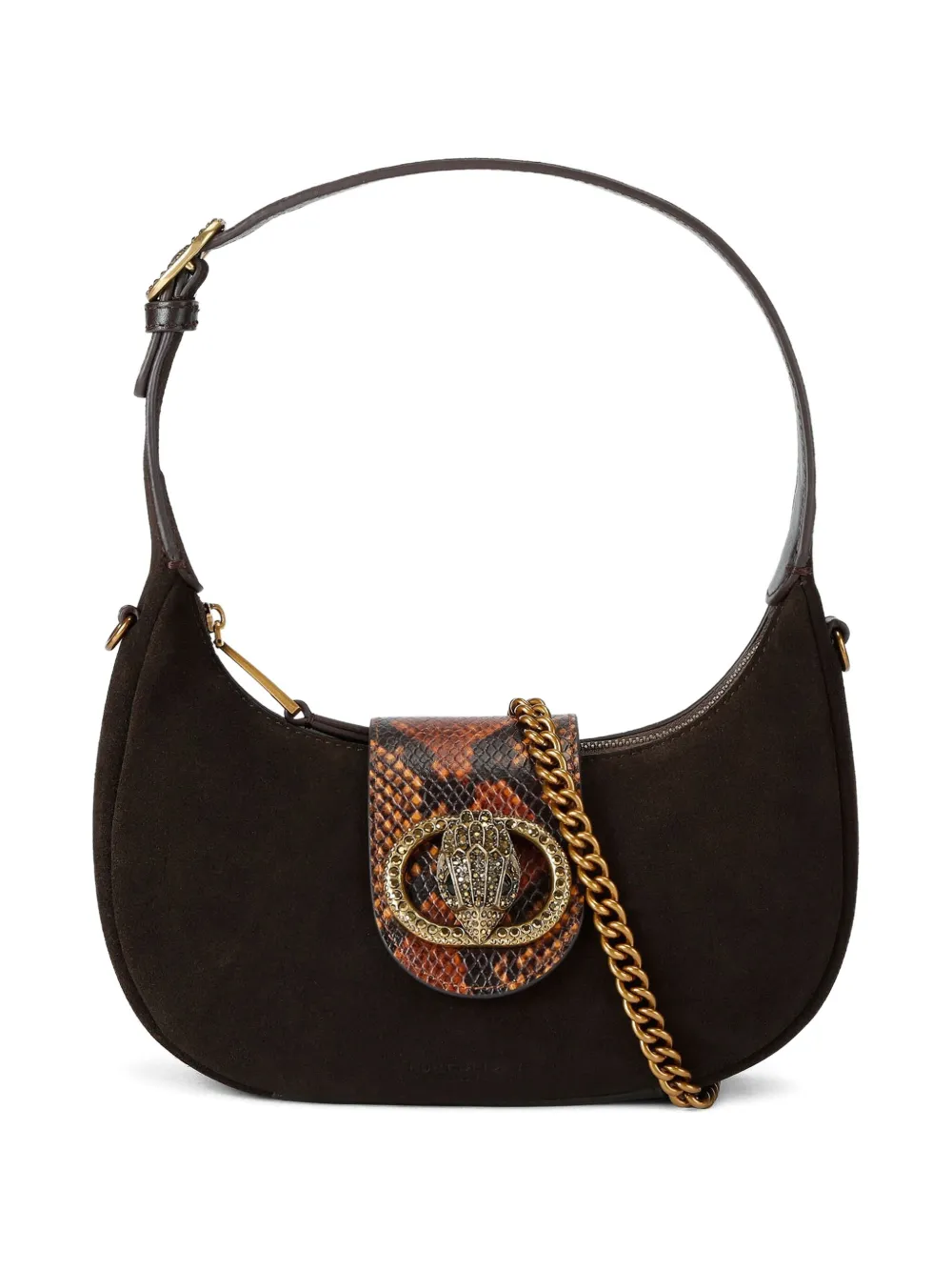 Kurt Geiger London small Chelsea shoulder bag | Brown | Image 1