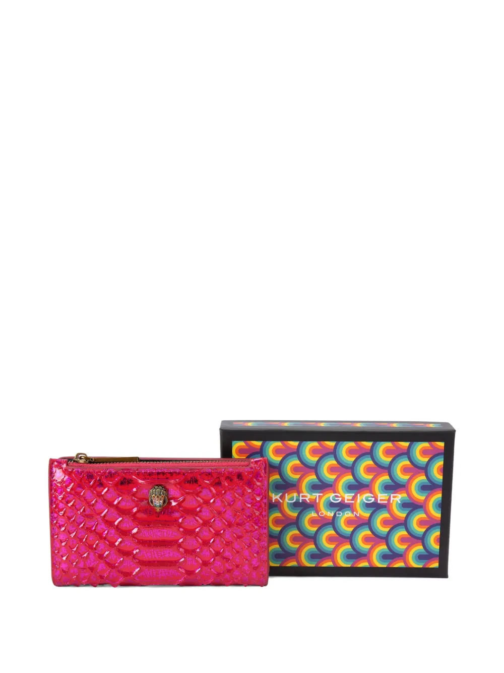 Kurt Geiger London Kensington portemonnee Roze