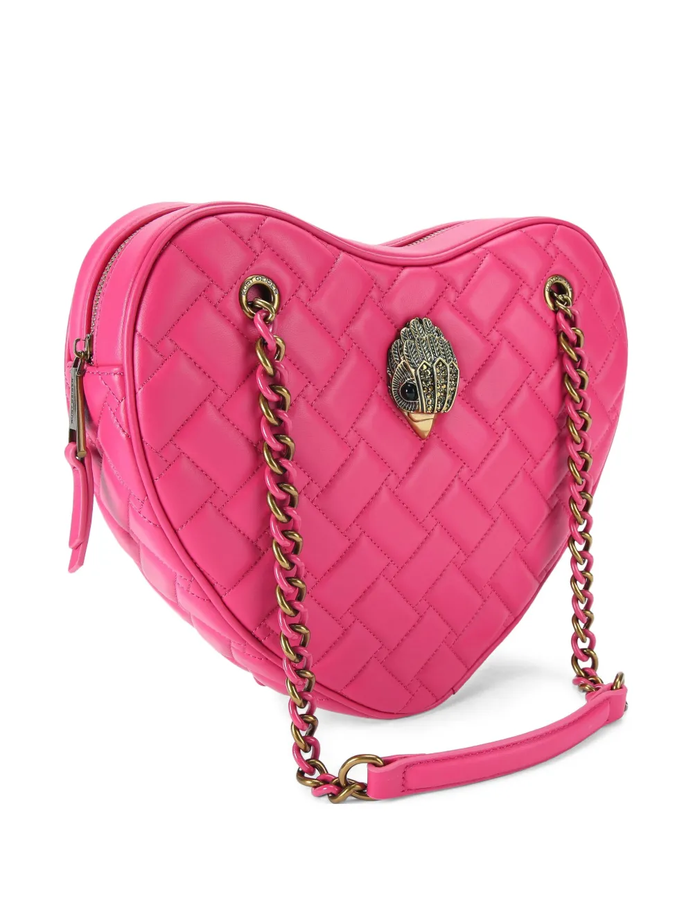 Kurt Geiger London Kensington Heart eagle-embellishment tote bag - Rosa