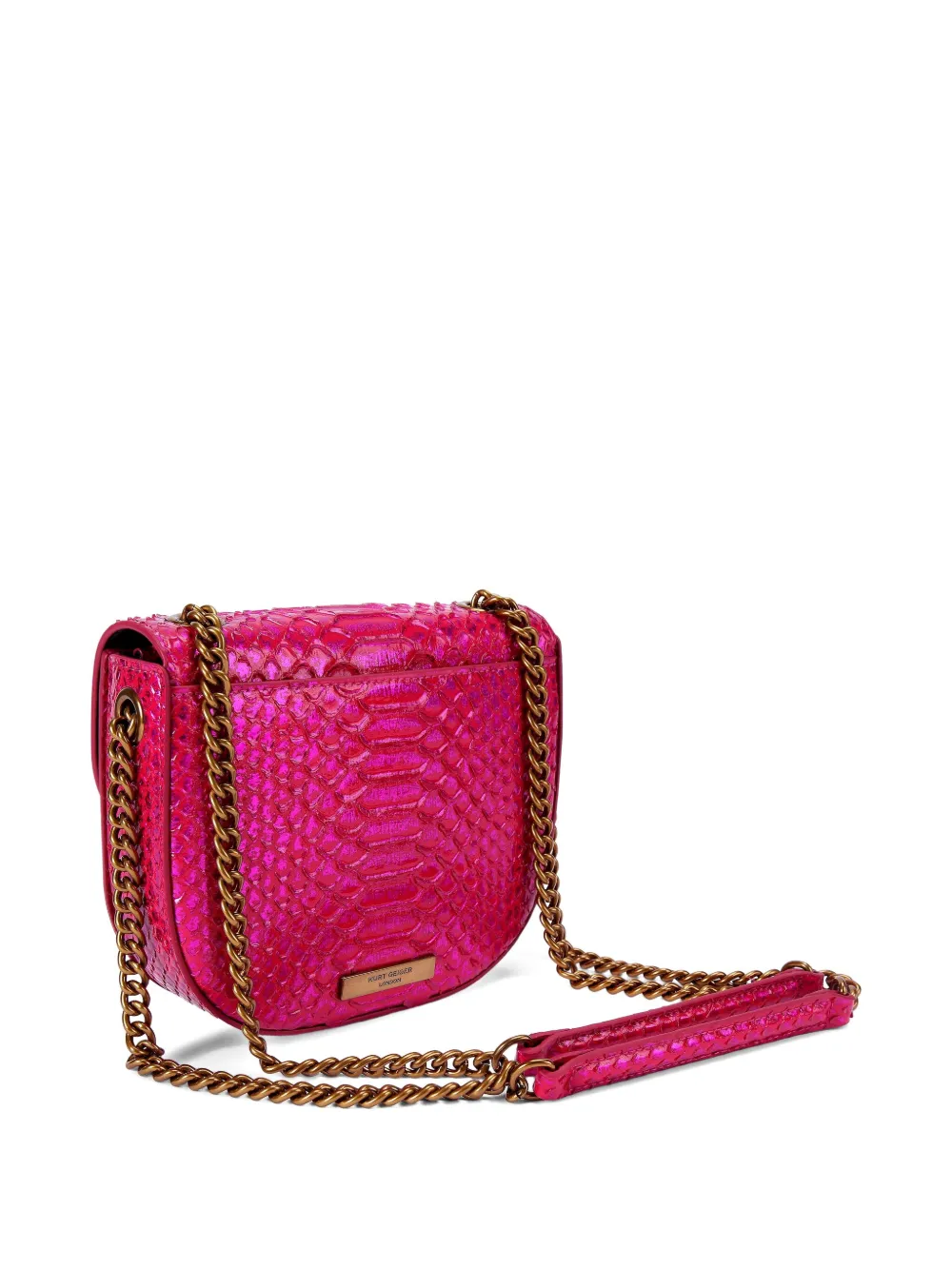 Kurt Geiger Mini Chelsea Cross Body Bag In Pink