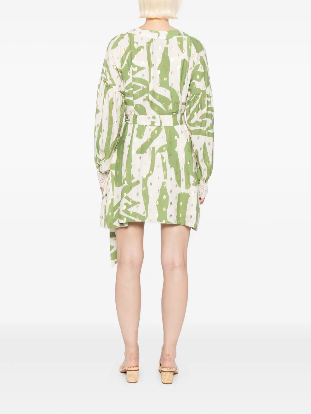 Bambah Bella Selva jurk Groen