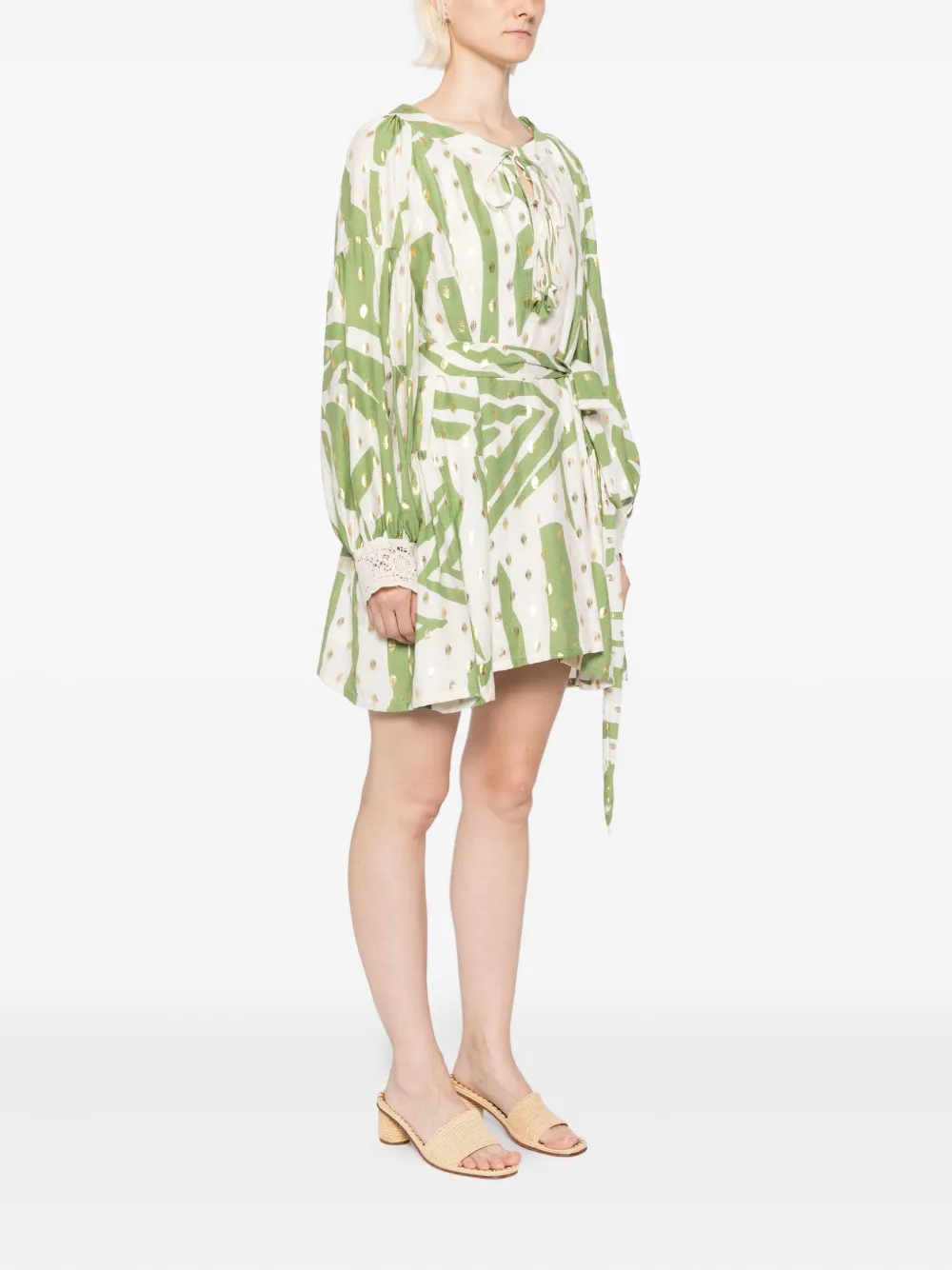 Bambah Bella Selva jurk Groen