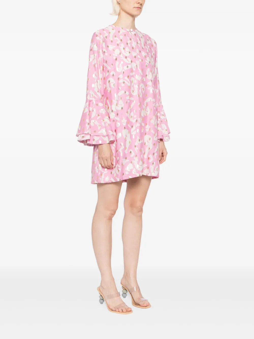 Bambah Bella mini-jurk Roze