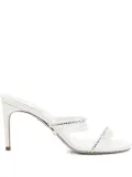 René Caovilla 80mm Chandelier sandals - White
