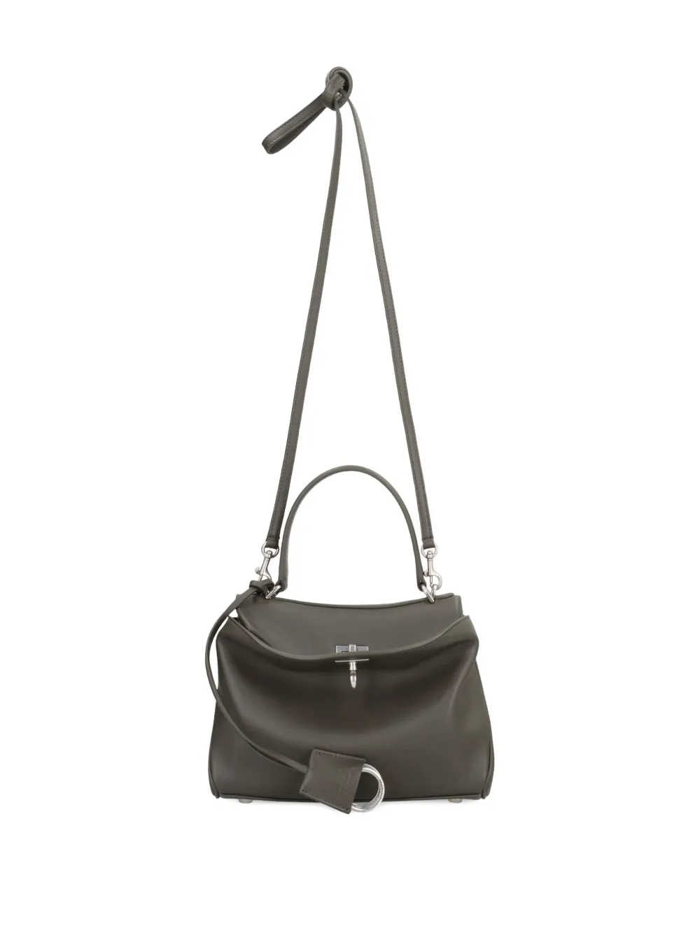 Balenciaga mini Rodeo leather handbag - Groen