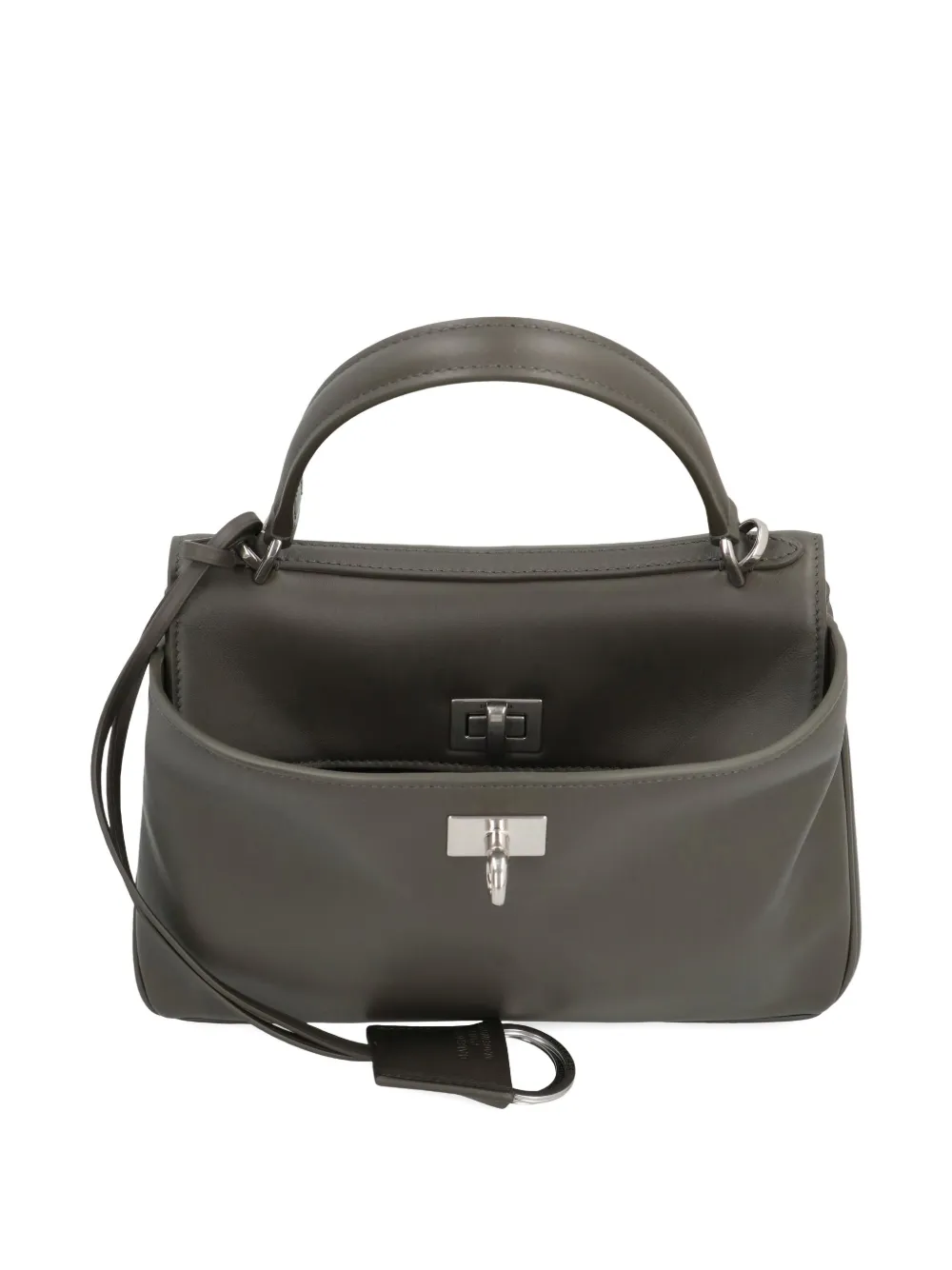 Balenciaga Rodeo kleine leren handtas Groen