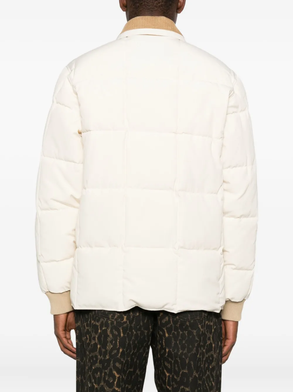 Drôle De Monsieur Jack met borduurwerk en ribfluwelen afwerking Wit