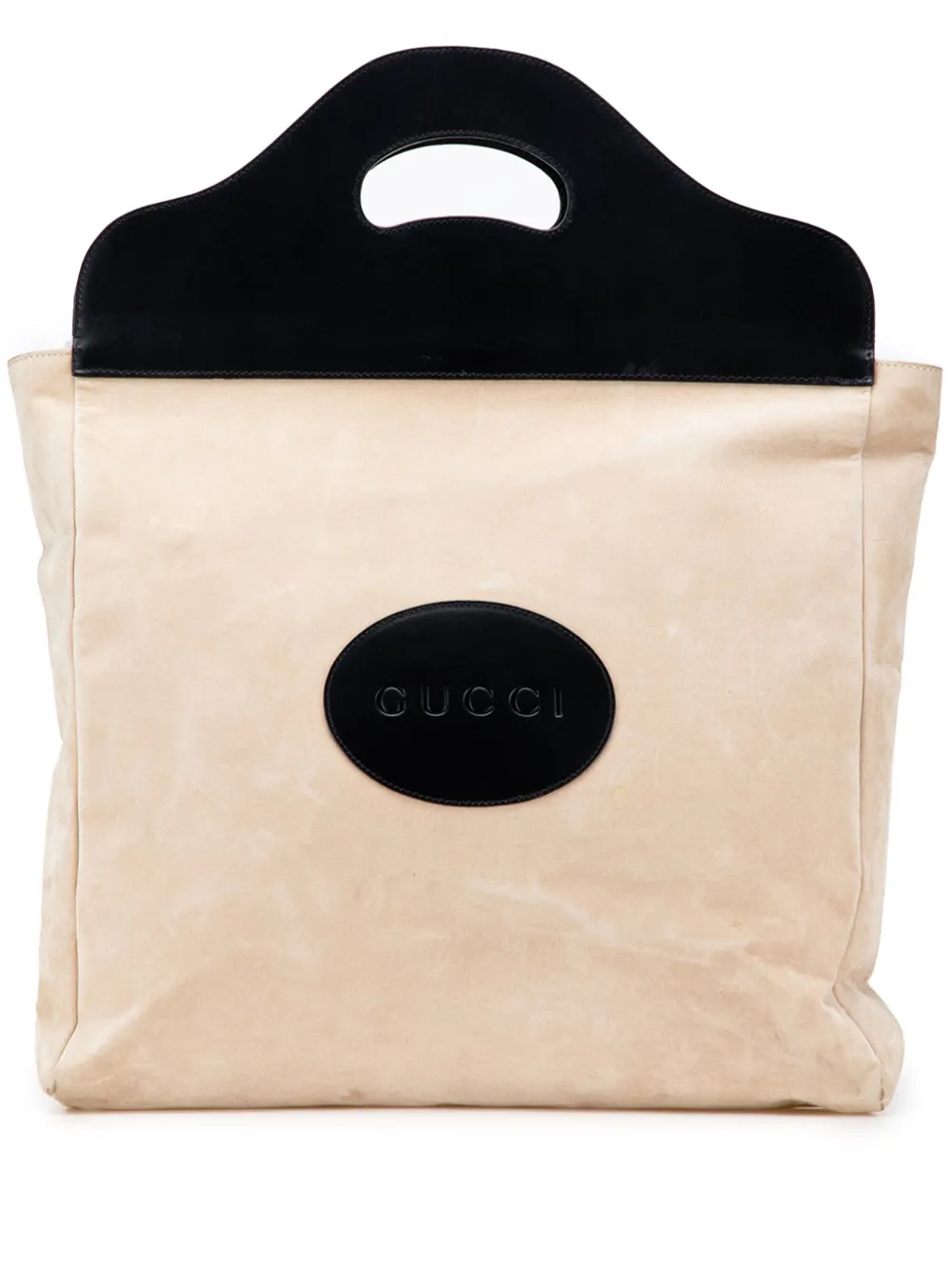 Gucci Pre-Owned 2000-2015 スエード ハンドバッグ - ブラウン Gucci Pre-Owned 2000-2015 スエード ハンドバッグ - ブラウン