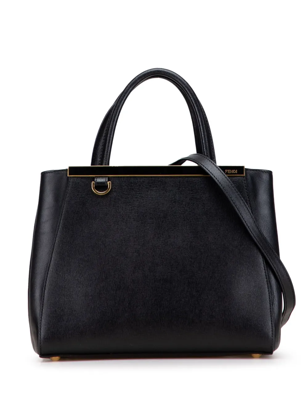 Fendi Pre-Owned 2010-2025 2Jours Leather satchel | Black | Image 1
