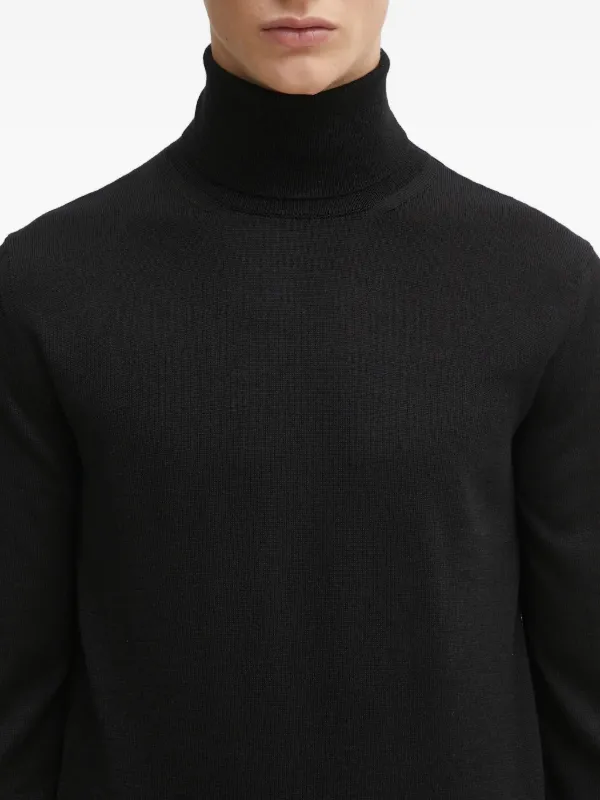 MM6 Maison Margiela タートルネック セーター | ブラック | FARFETCH JP