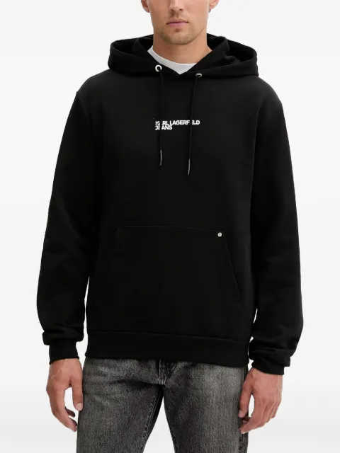 Karl Lagerfeld Jeans drawstring hoodie