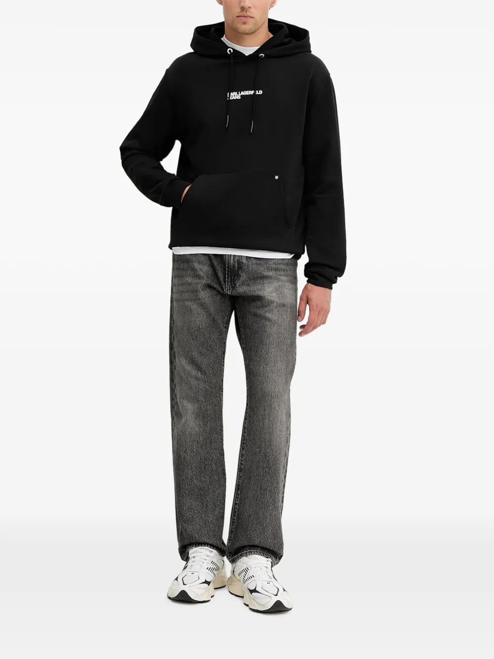 Karl Lagerfeld Jeans hoodie con cordones | Hoodies | Image 2
