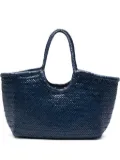 DRAGON DIFFUSION large Nantucket basket tote bag - Blue