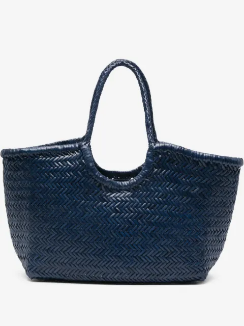 DRAGON DIFFUSION big Nantucket woven leather shoulder bag