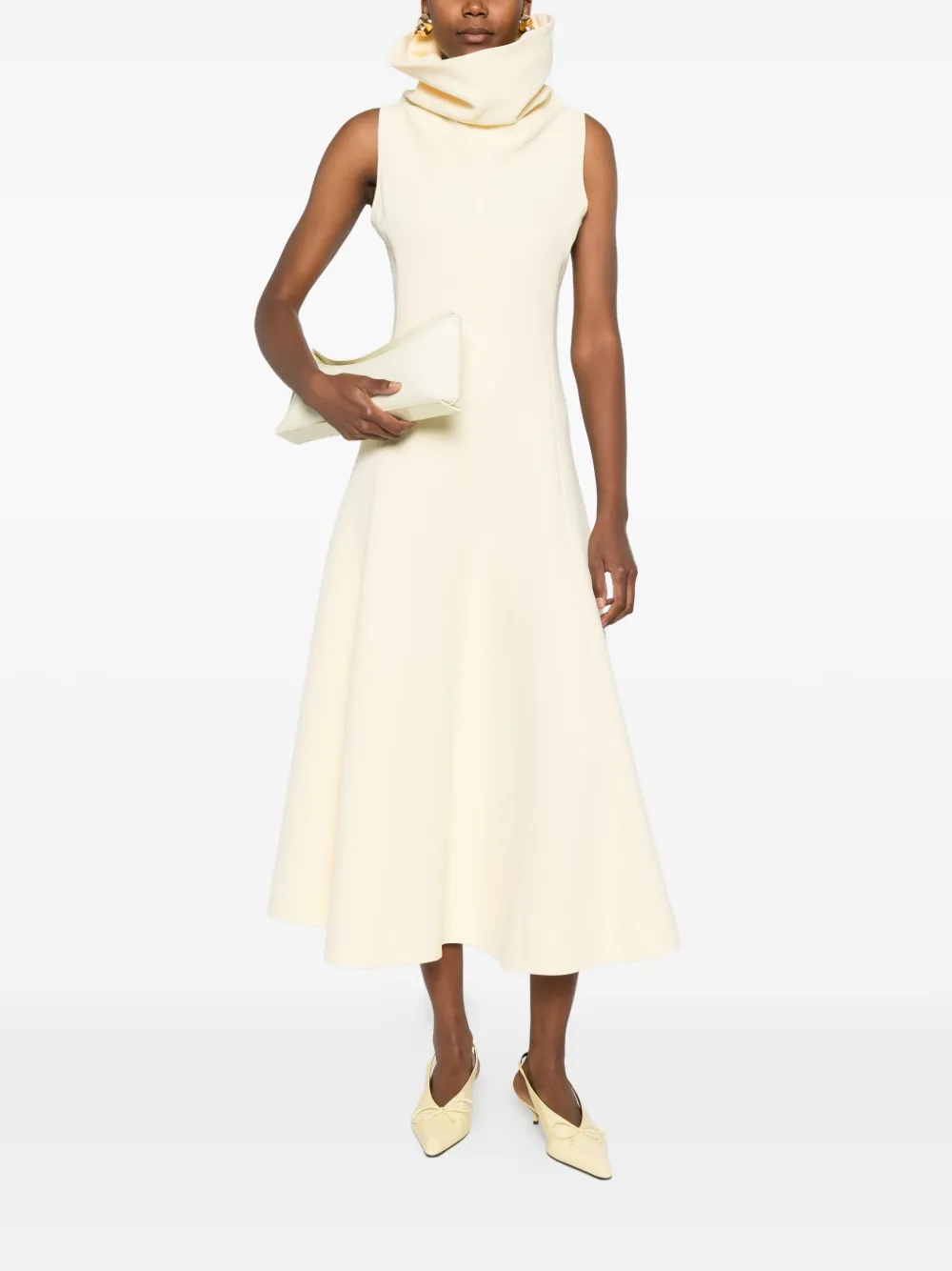 Jacquemus cowl-neck sleeveless dress | Day Dresses | Image 2