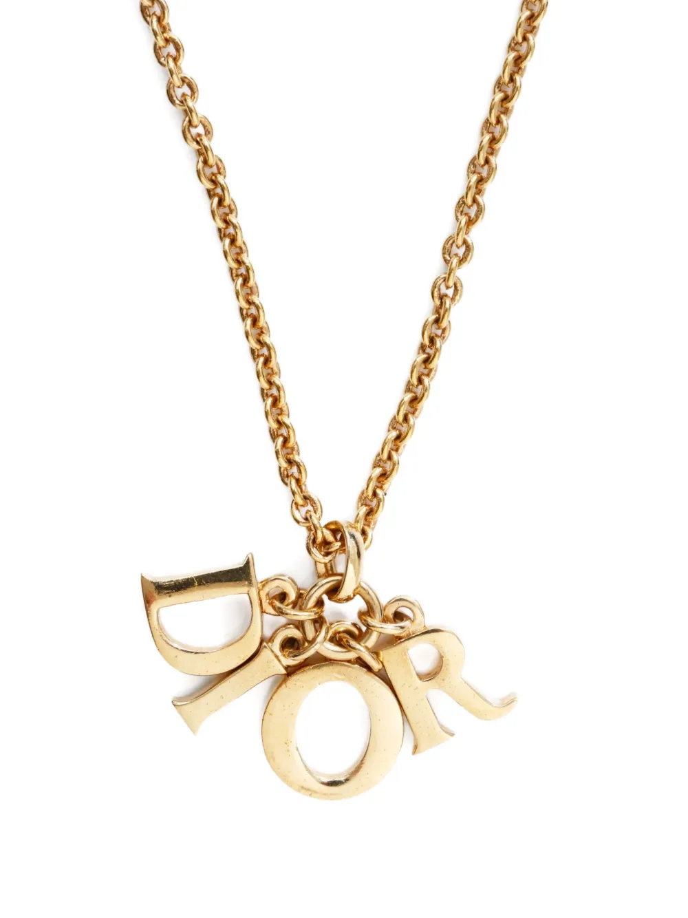 Christian Dior Pre-Owned 1970-1980 Dior Letters necklace | Image 2
