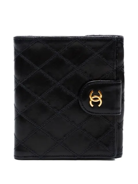 CHANEL Pre-Owned 1997-1999 diamond-quilted wallet