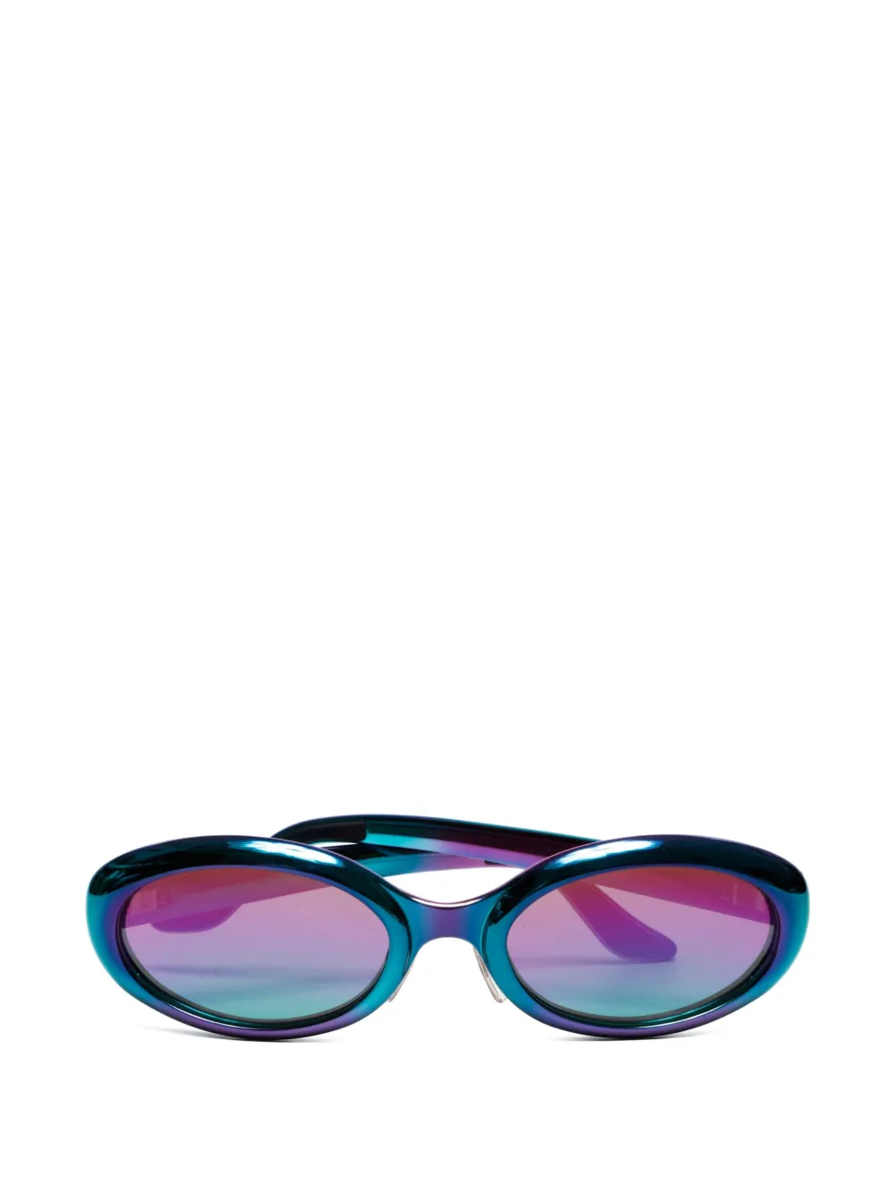 Louis Vuitton Pre-Owned gafas de sol con montura oval 2018 | azul | Image 1