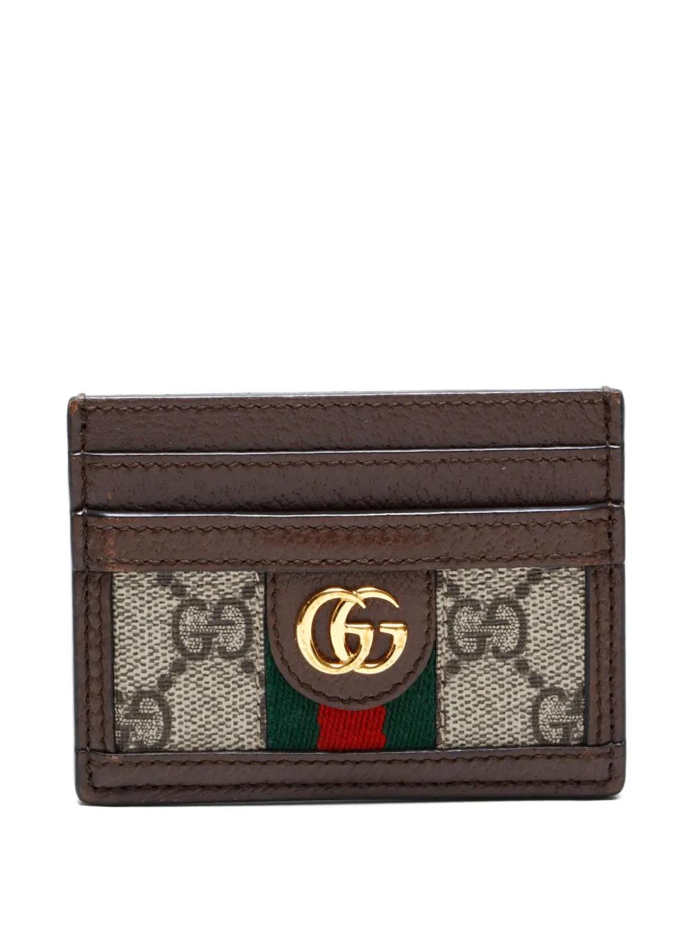 Gucci Pre-Owned 2020-2025 Ophedia cardholder | Brown | Image 1