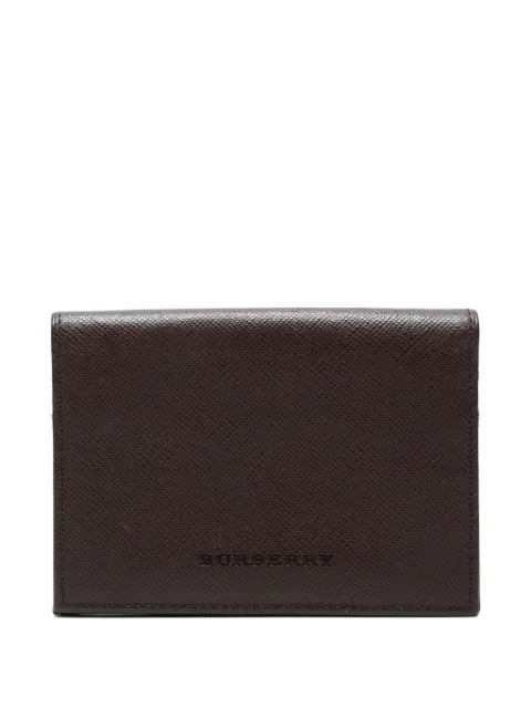 Burberry Pre-Owned 2000s leather cardholder