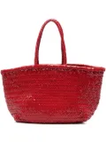 DRAGON DIFFUSION Triple Jump leather tote bag - Red