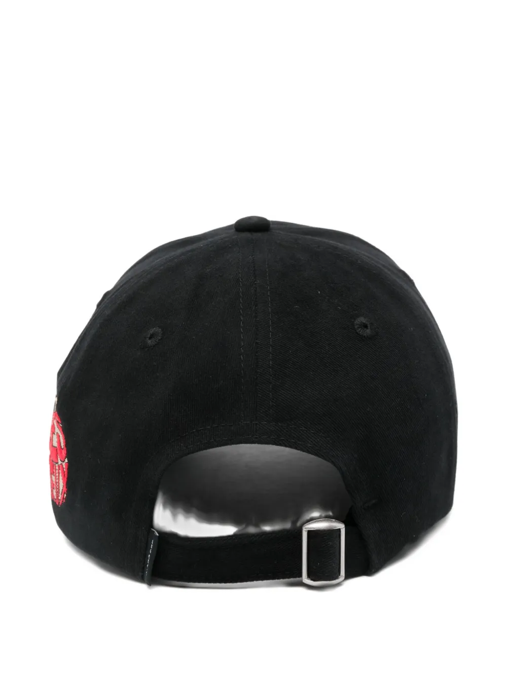 Les Deux Orchard Dad Cap In Black