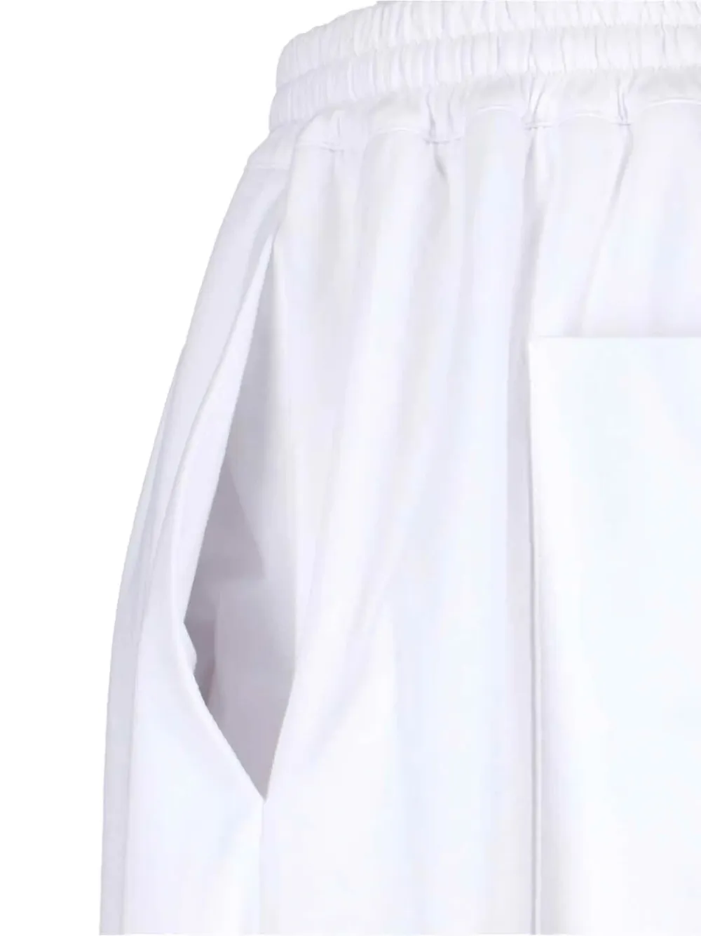 Duran Lantink Elasticated-waist Trousers In White
