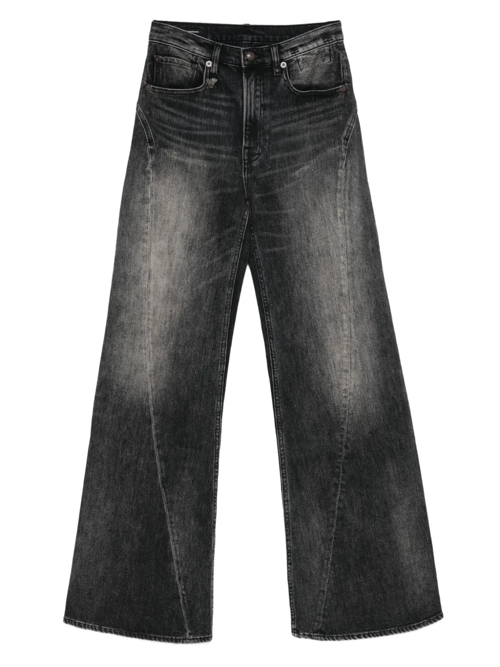 R13 panelled jeans | Black | Image 1