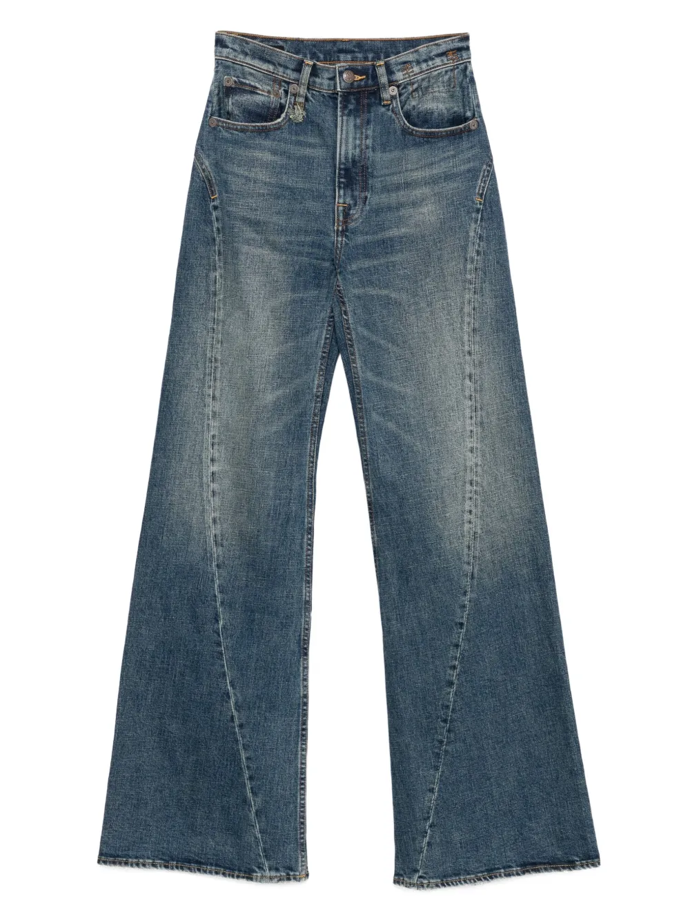 R13 panelled jeans | Blue | Image 1