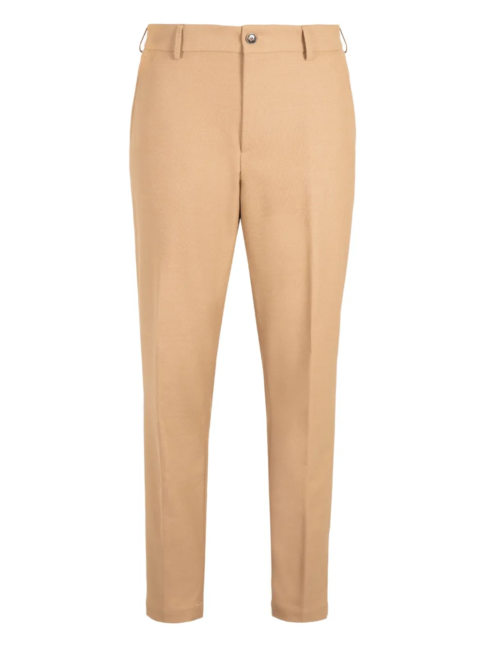 Hugo Boss Elasticated-waist Trousers In Gold