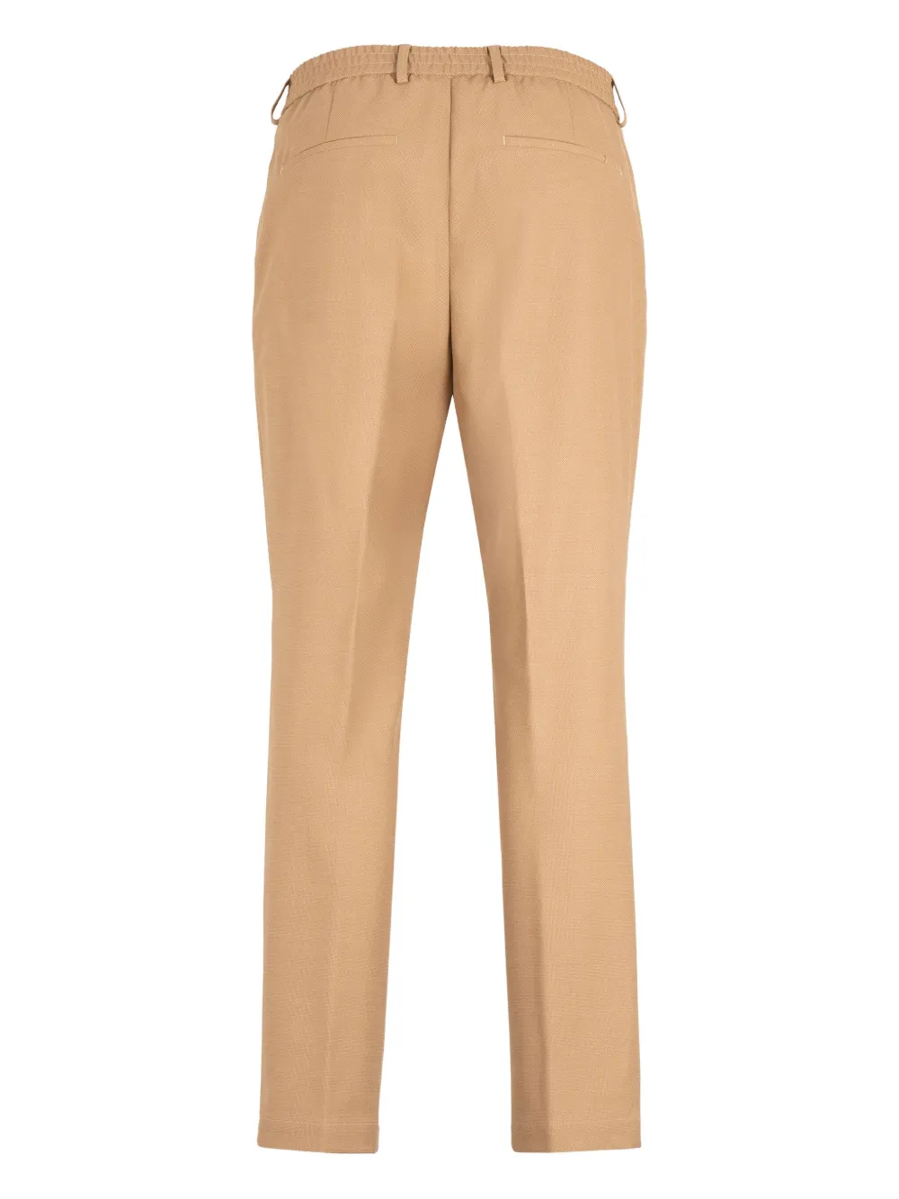 BOSS elasticated-waist trousers - Bruin