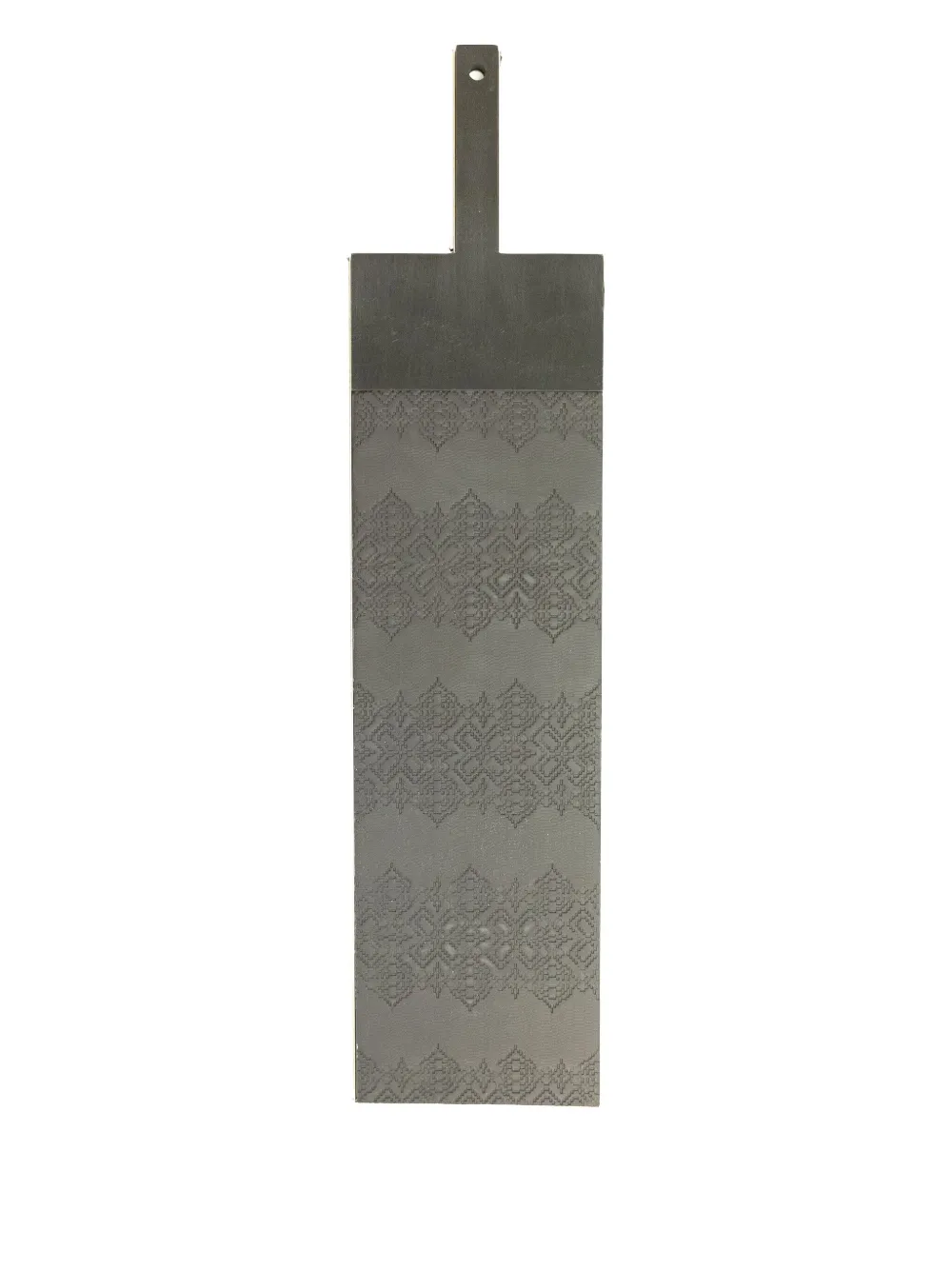 Knindustrie In/cut 2 Dembossed-pattern Cutting Board (79cm X 18 Cm) In Gray