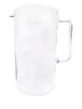 HAY glass handle jug (23cm) - White