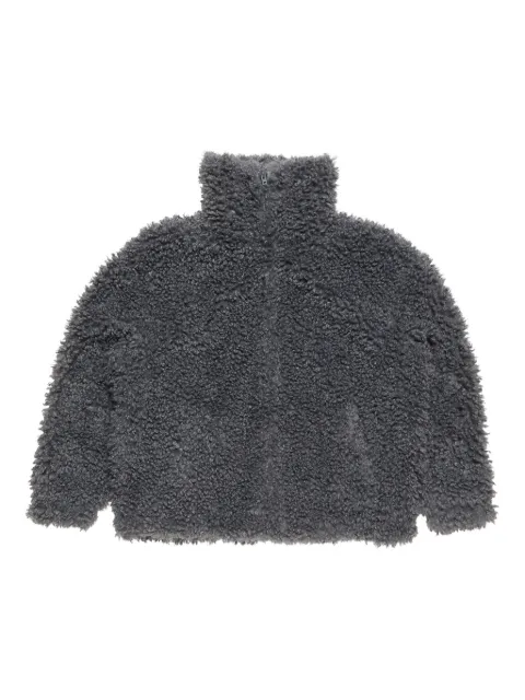 Acne Studios high-neck teddy jacket