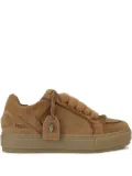 Kurt Geiger London Southbank Tag eagle-head quilted sneakers - Brown