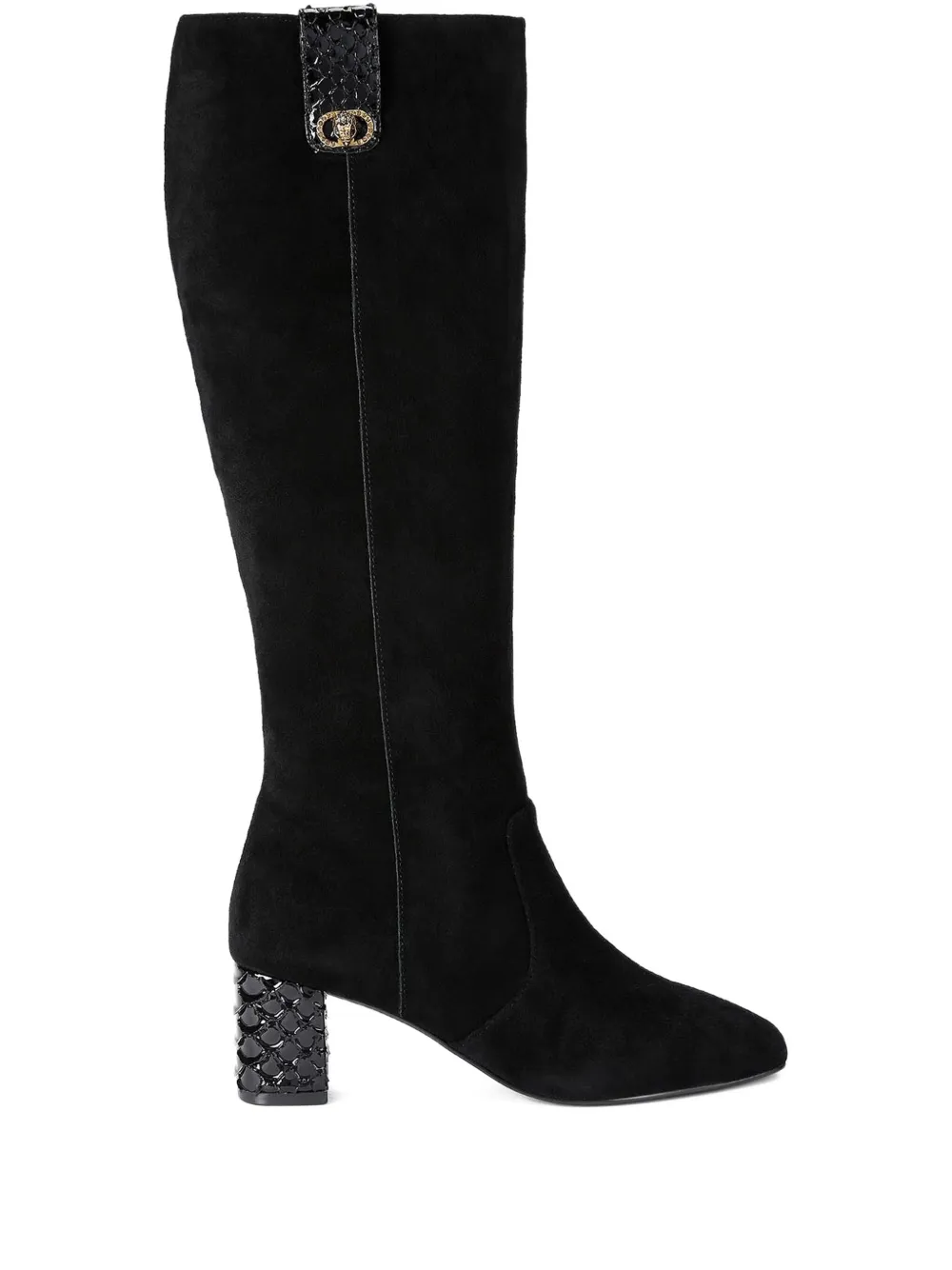 Kurt Geiger London 55 mm Chelsea laarzen met blokhak Zwart