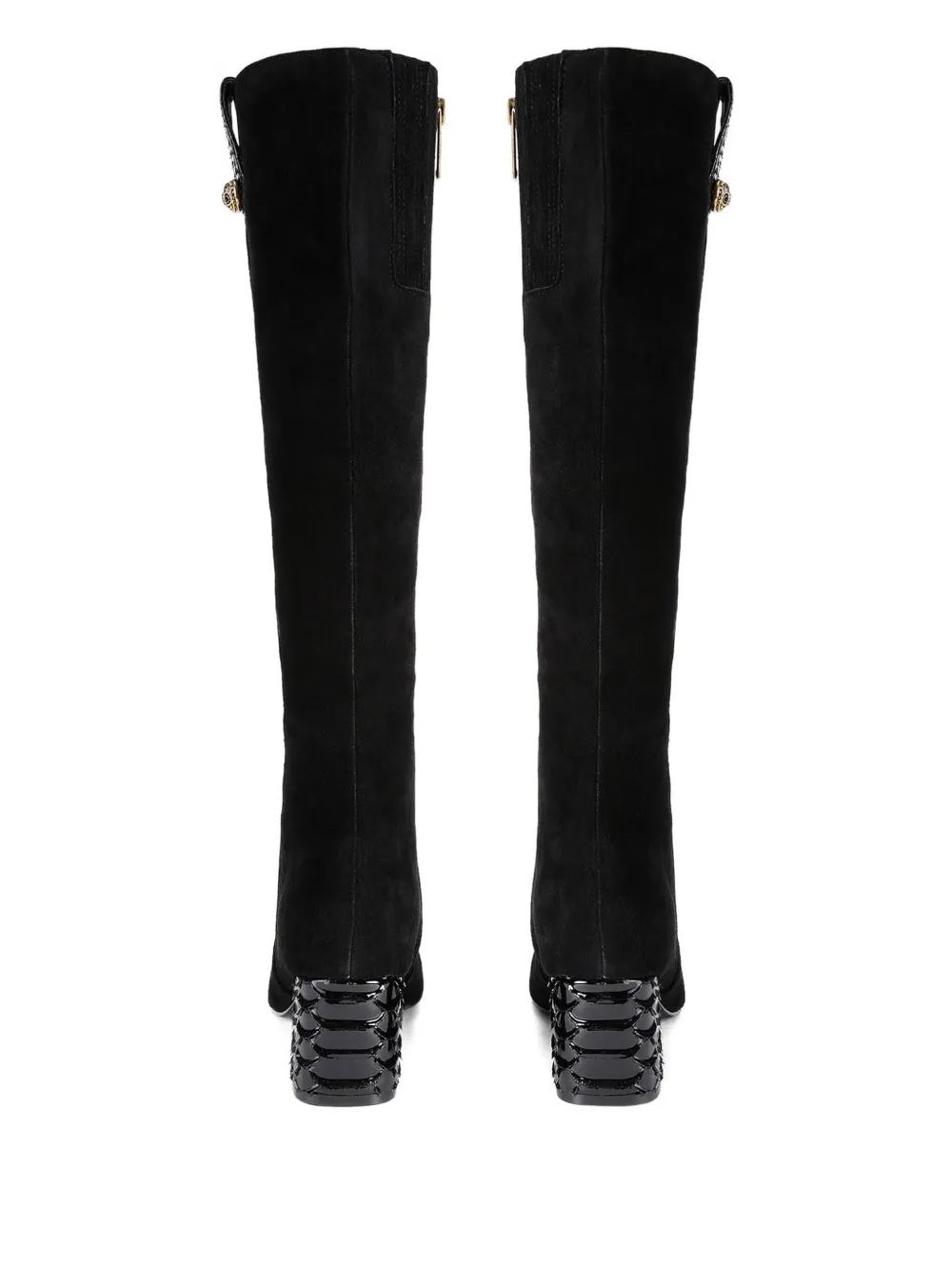Kurt Geiger London 55 mm Chelsea laarzen met blokhak Zwart