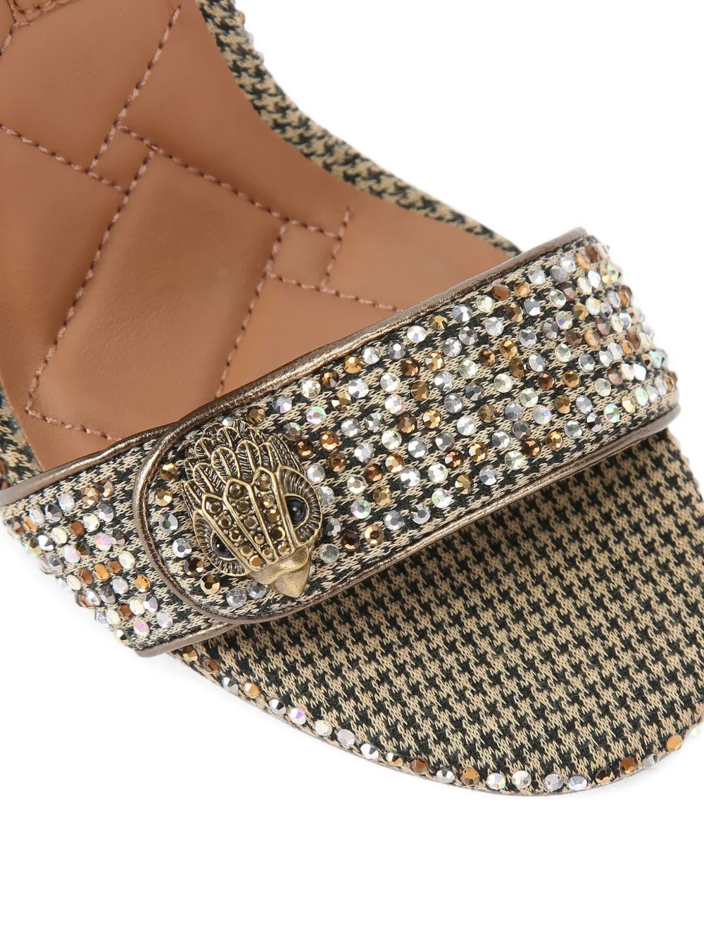 Kurt Geiger London 100 mm Kensington Langley sandalen Beige