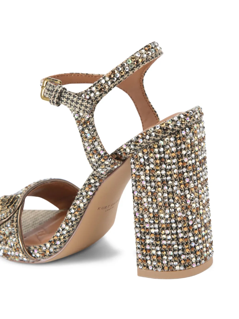 Kurt Geiger London 100 mm Kensington Langley sandalen Beige