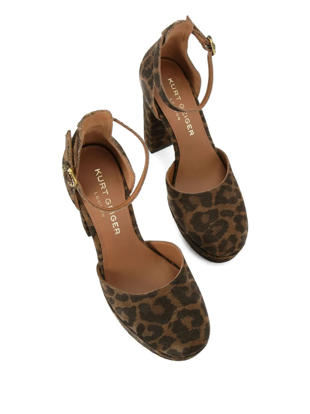 Kurt Geiger London Shoreditch leopard-print platform pumps | Heeled Pumps | Image 2