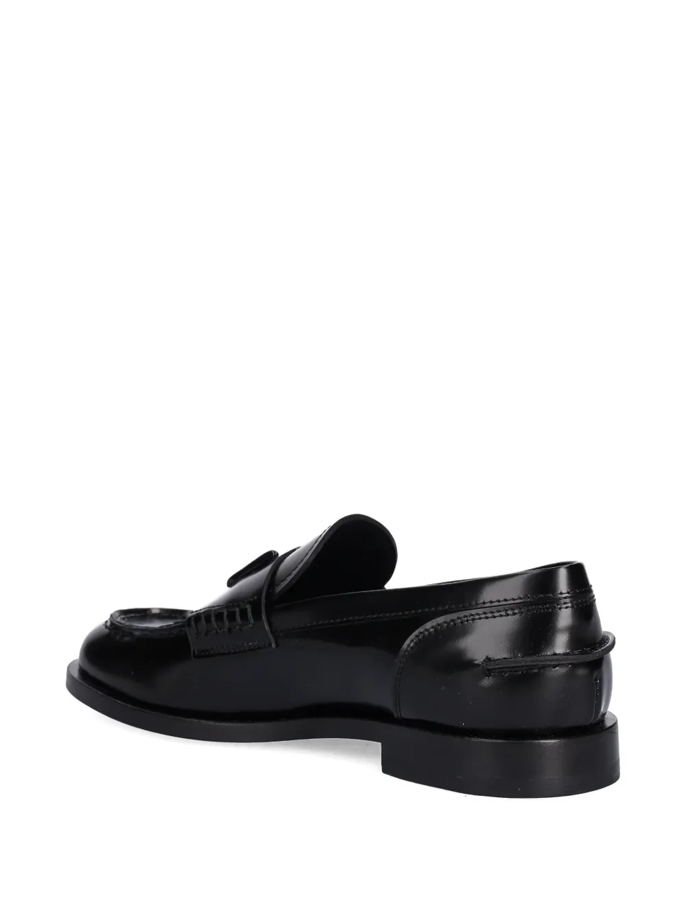 MSGM Loafers met letter-applicatie Zwart