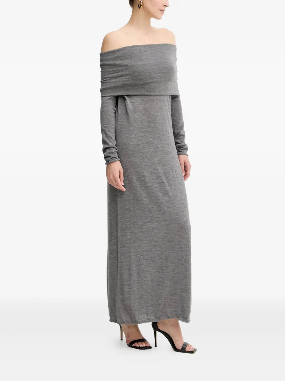 Liviana Conti Nilufar maxi dress - Grijs