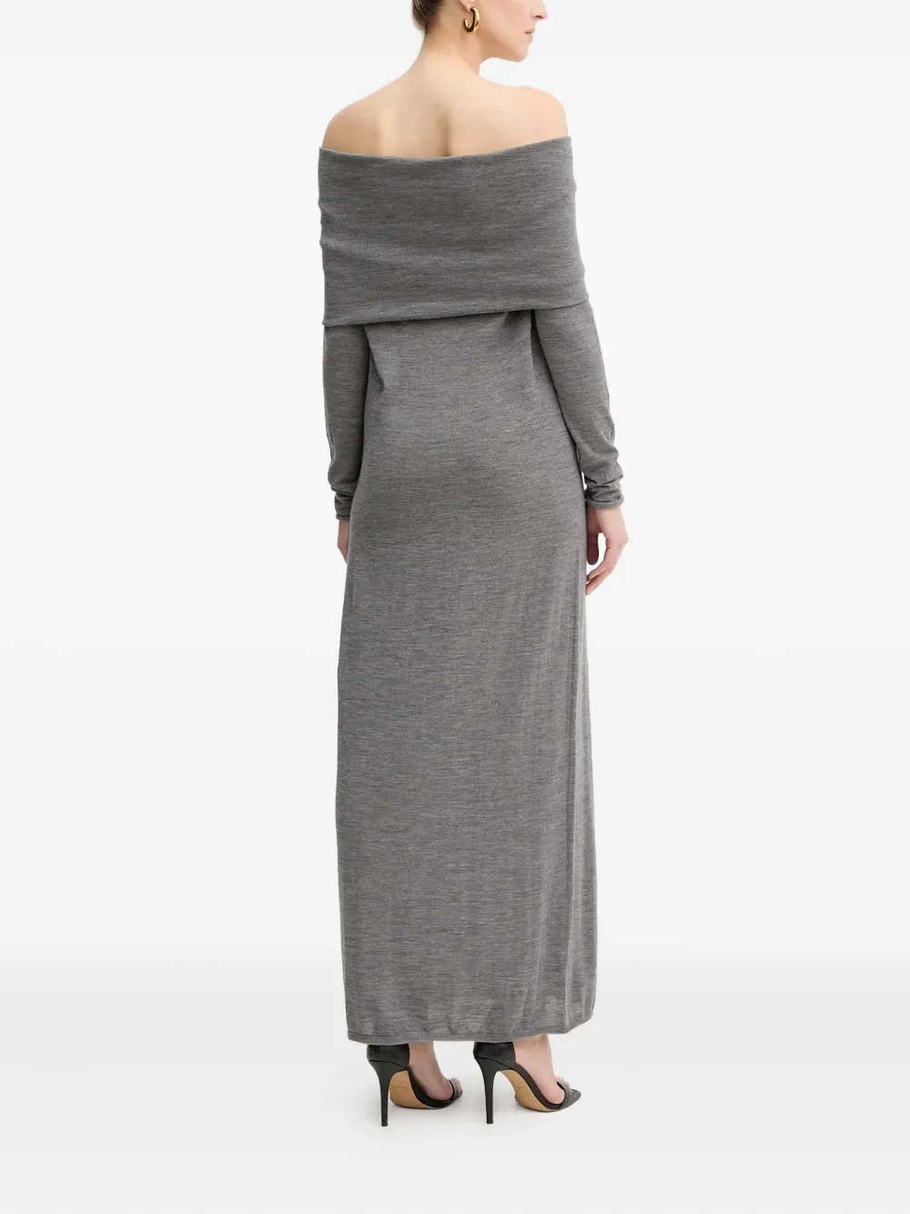 Liviana Conti Nilufar maxi-jurk Grijs