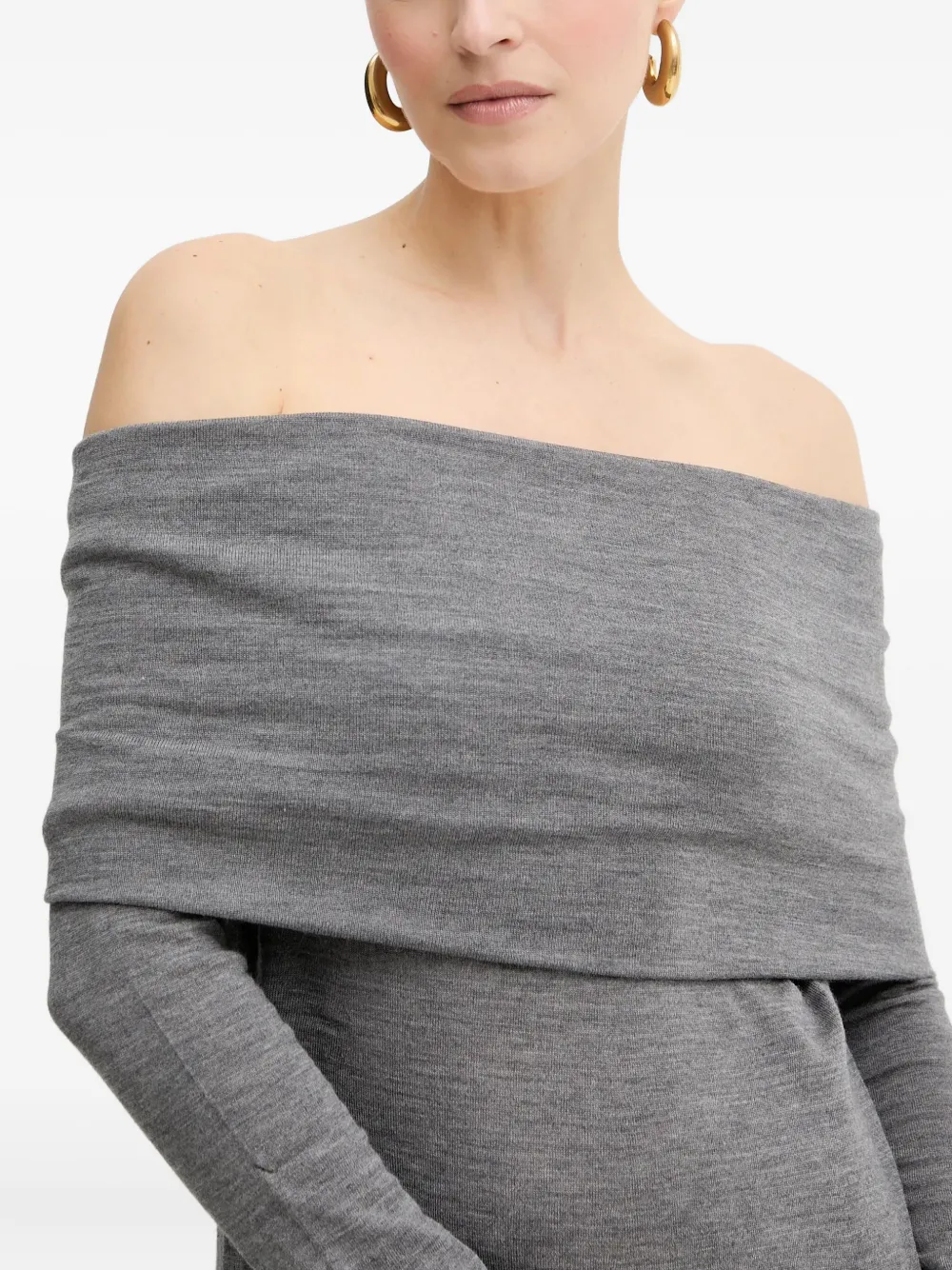 Liviana Conti Nilufar maxi-jurk Grijs