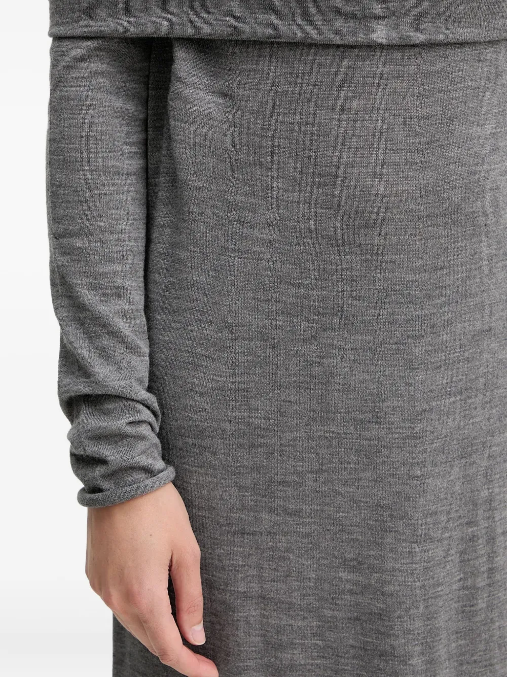 Liviana Conti Nilufar maxi-jurk Grijs